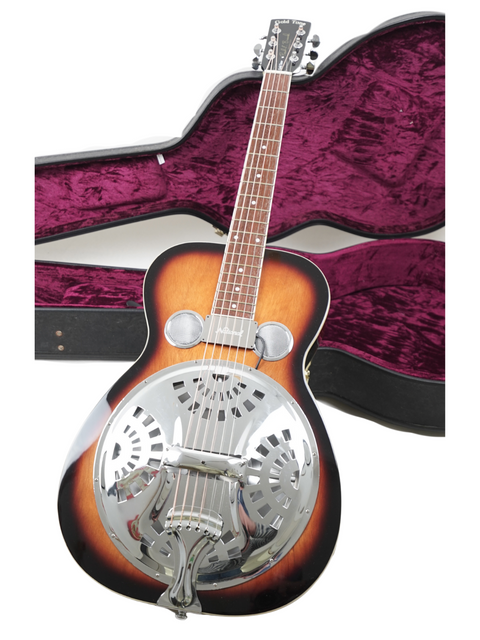 Gold Tone Paul E. Beard Signature Roundneck Resonator - CHN