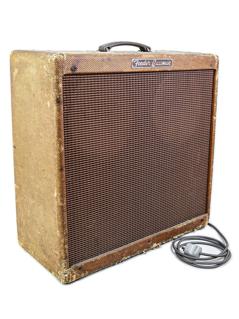 1957 Fender Hot Rod Deluxe combo amp, a vintage gem with iconic style and impressive audio quality for musicians.