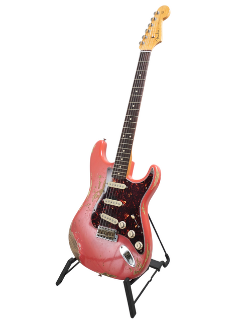 SOLD - Fender Custom Shop '60 Stratocaster Relic in Aged Tahitian Coral - USA 2017