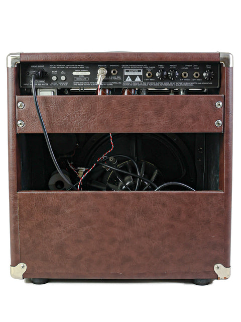 Rivera Sedona Lite 1 x 12" brown amplifier with speaker and wires, a 55W combo from the USA, 2010s era.
