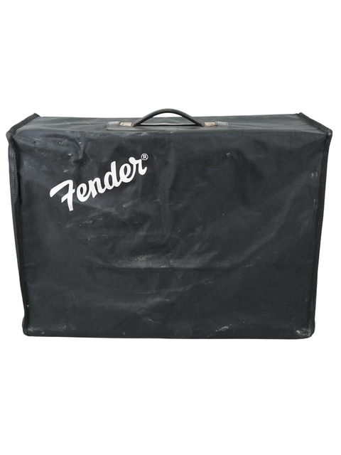 Stylish cover for a 1979 Fender Deluxe Reverb Silverface Combo amplifier, perfect for preserving its vintage look.