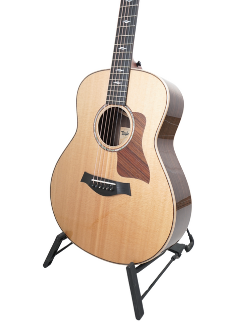 Taylor GT 811e grand acoustic guitar, made in the USA in 2022, featuring a beautiful finish and exceptional craftsmanship.