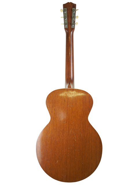 Vintage 1953 Gibson J-45 electric guitar, showcasing its classic design and craftsmanship, alongside a 1929 Gibson L-0.