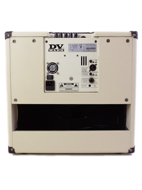 DV Mark DX2 guitar amplifier on a clean white background, highlighting its modern look and 80-watt power.