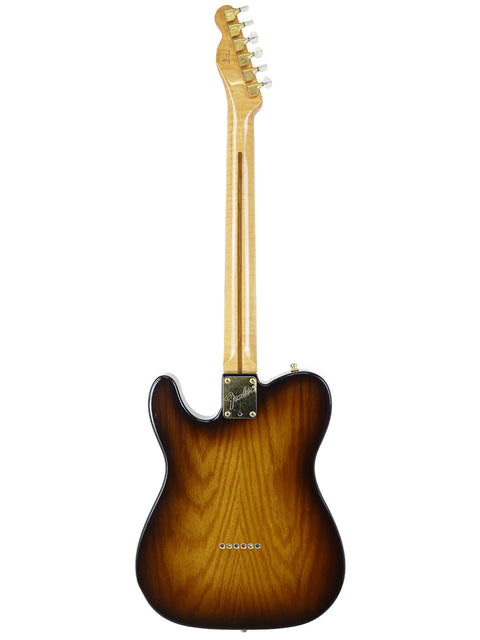 Limited edition sunburst Fender Telecaster, 40th Anniversary model, number 11 of 300, made in the USA in 1988.