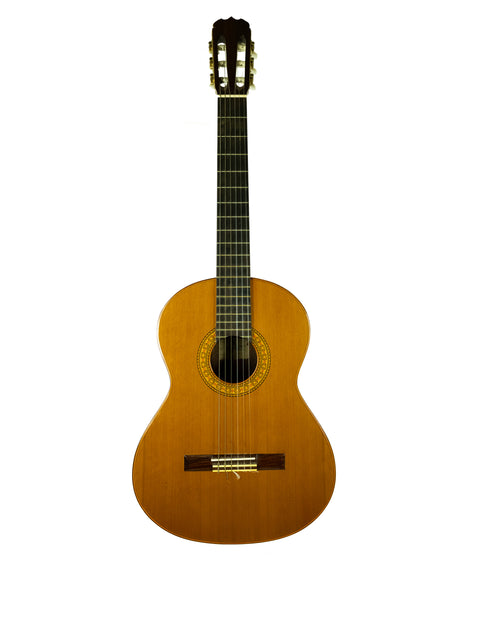 Vicente Sanchis Model 34 classical guitar from 1979, presented against a plain white background.
