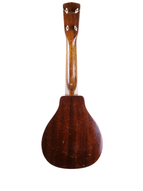 Vintage Harmony Roy Smeck Vita-uke from 1927, featuring a beautifully crafted wooden body and neck for a classic sound.