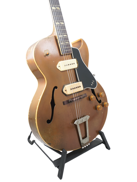 SOLD - Vintage Gibson ES-175D in Custom Gold - USA 1955