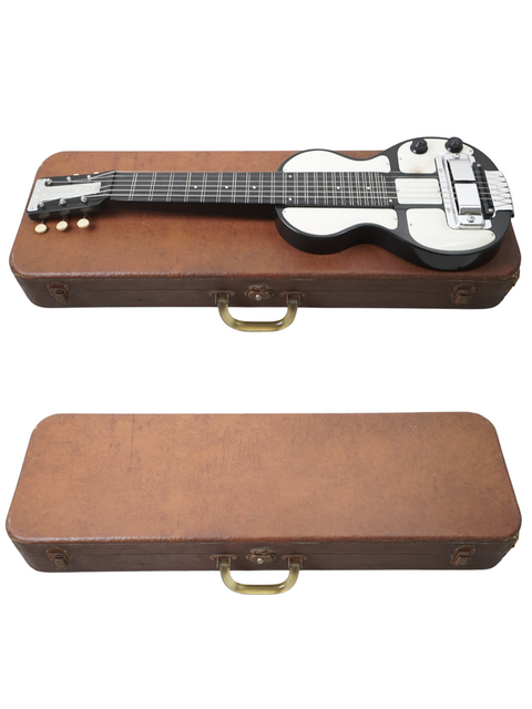 SOLD - Vintage Rickenbacher B-6 'Panda' Lap Steel - USA c.1940s