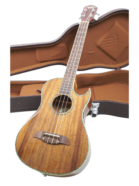 SOLD - Oscar Schmidt OU55CE Baritone Ukulele