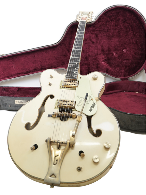 SOLD - Vintage Gretsch 6136 White Falcon - USA 1968