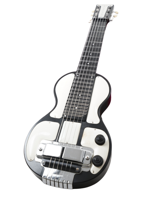 SOLD - Vintage Rickenbacher B-6 'Panda' Lap Steel - USA c.1940s