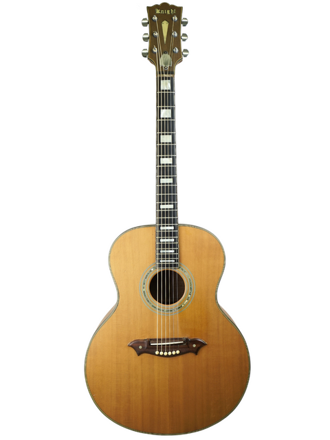 SOLD - Knight Jumbo Custom Acoustic - UK Early 1970s