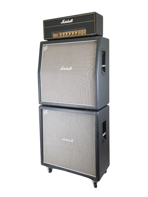 SOLD - Marshall JTM45 with 1960AHW &  1960BHW 4 x 12" Cabs – UK 2017