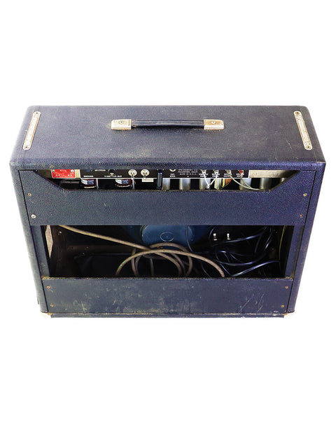 Vintage Fender Vibroverb 'Export Model' 40W Combo Amplifier - Blackface - USA 1964
