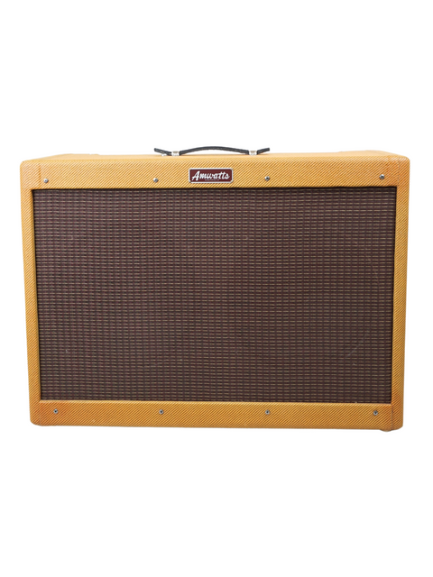 SOLD - Amwatts 'The Keef' Custom Tweed '59 Twin Replica 2x12" Combo - Aus 2019