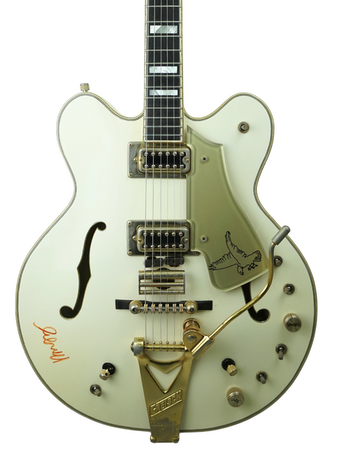 Vintage Gretsch White Falcon 7594 Signed by Neil Young - USA 1972