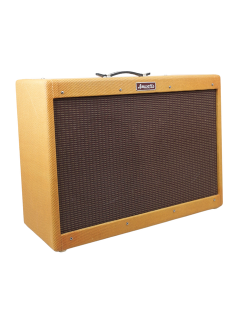 SOLD - Amwatts 'The Keef' Custom Tweed '59 Twin Replica 2x12" Combo - Aus 2019