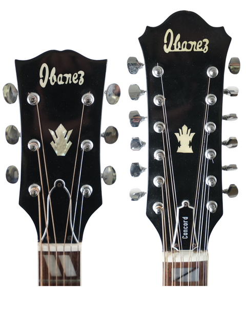 SOLD - Ibanez Concord 684-6 & 686-12CS - Japan c.1975