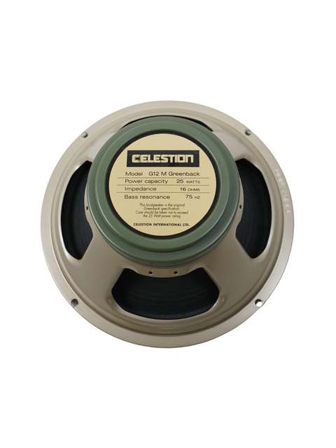 Celestion G12M Greenback 25W Speaker - UK 2023