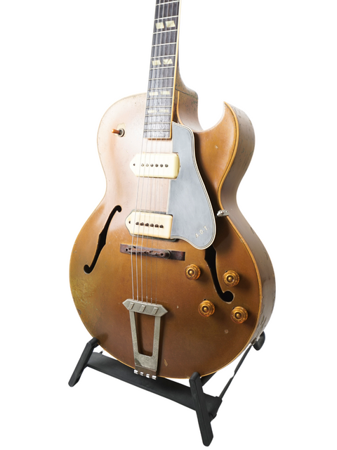 SOLD - Vintage Gibson ES-175D in Custom Gold - USA 1955