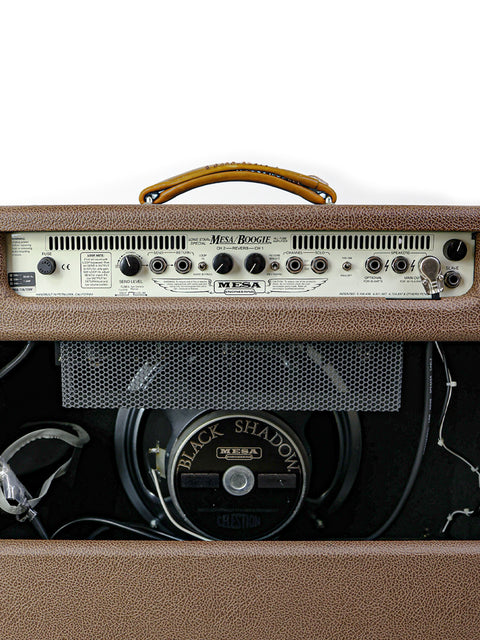 A brown Mesa Boogie Lonestar Special 1x12 combo guitar amplifier from 2005, showcasing its classic design and craftsmanship.