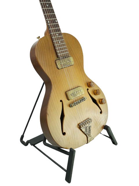 B&G Private Build 'Little Sister' - Israel 2021, displayed on a stand, showcasing its classic vintage look and modern features.
