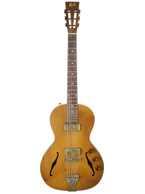 Front view of B&G Private Build 'Little Sister' - Israel 2021, showcasing its vintage-inspired design and dual humbucker pickups.