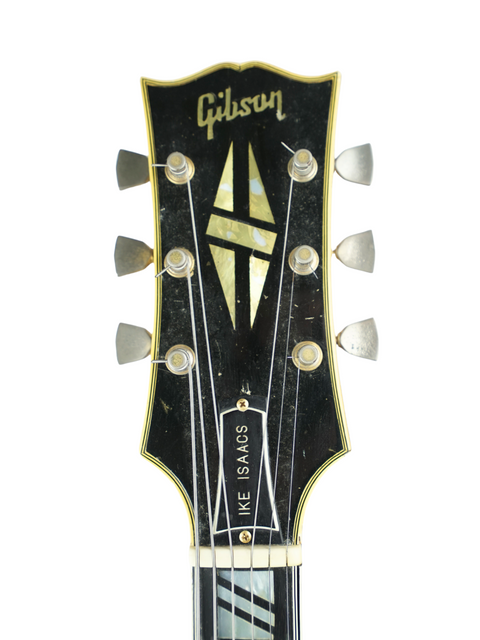 Gibson Les Paul Custom '62, a vintage model from 1966, previously owned by Johnny Smith, Ike Isaacs, and George Benson.