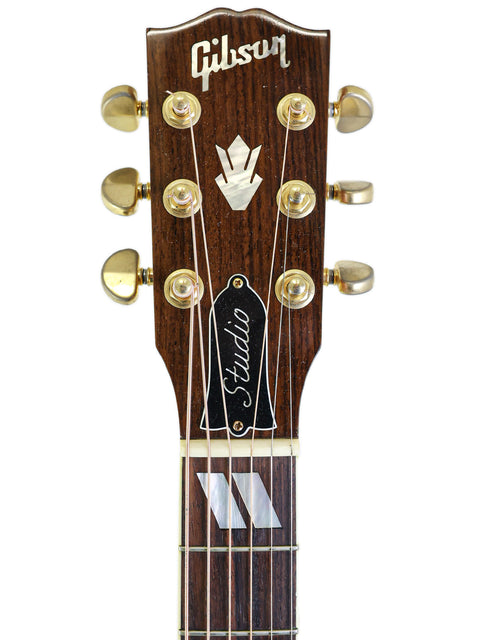 Gibson Les Paul Standard Jumbo acoustic guitar, model Songwriter Studio Deluxe EC, crafted in the USA, 2014 edition.