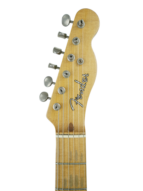 Image of a Fender American Standard Stratocaster M-1, featuring a 1998 Cunetto Nocaster Relic from the Custom Shop.
