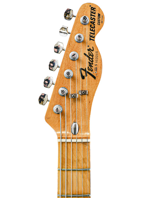 Image of a Fender American Standard Stratocaster guitar, showcasing its sleek design and classic features.
