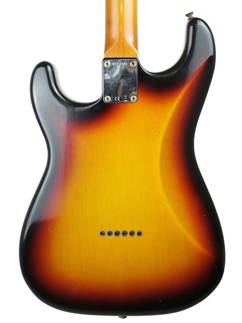 Image of a Fender Custom Shop '60 Stratocaster Hardtail, USA 2022 model, highlighting its classic design.