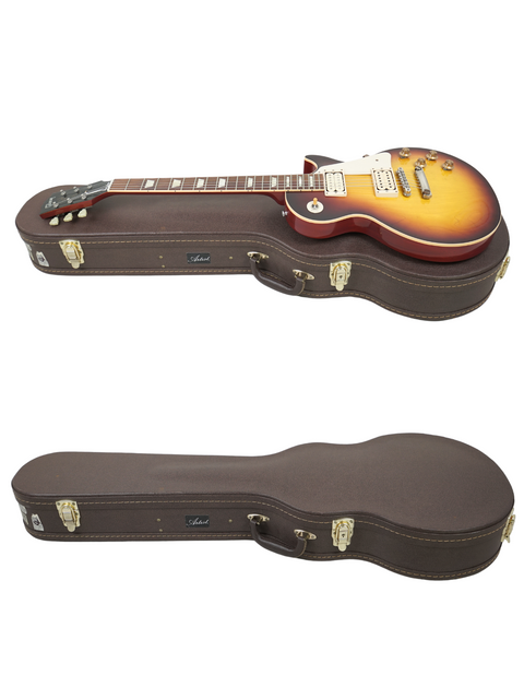 Protective hard case for Gibson Les Paul Classic, compatible with the 2012 Custom LPR-8 '58 Les Paul Standard R/I.