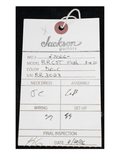Unused Jackson Custom Shop Randy Rhoads RR1 guitar, factory sealed and undamaged, from the USA, 2006 edition.