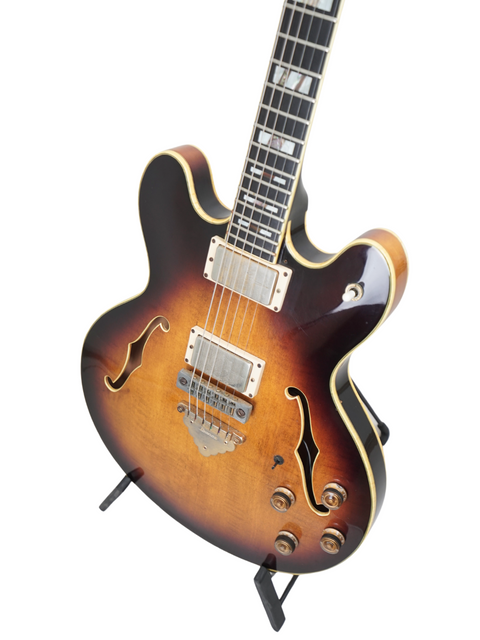 Vintage Ibanez Artist 2630 from 1979, displaying a beautiful sunburst finish, exemplifying exceptional Japanese craftsmanship.