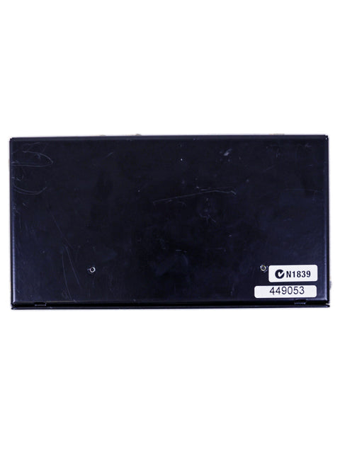 Black battery cover with a sticker, used for the Radial PZ-Pre Tonebone 2-Channel Acoustic Instrument Preamp and DI.