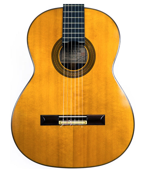 Nakade Master 30 Grand Concert Guitar from Japan, 1976, displayed against a clean white background.