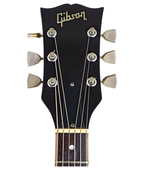 Vintage 1972 Gibson SG Pro electric guitar featuring a striking black headstock.